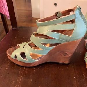 Restricted Platform Sandals